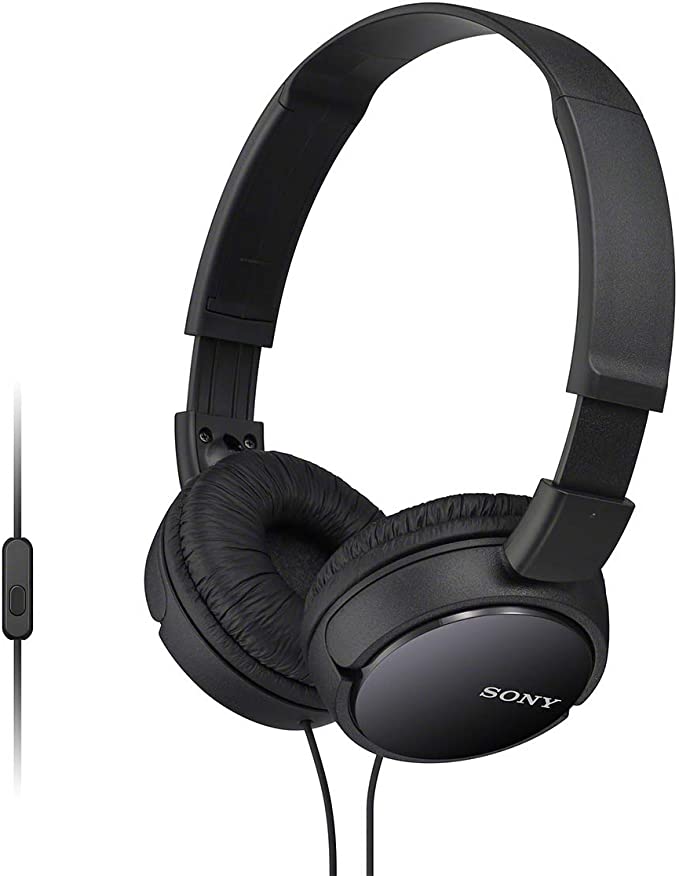 Sony ZX Series Wired On-Ear Headphones with Mic