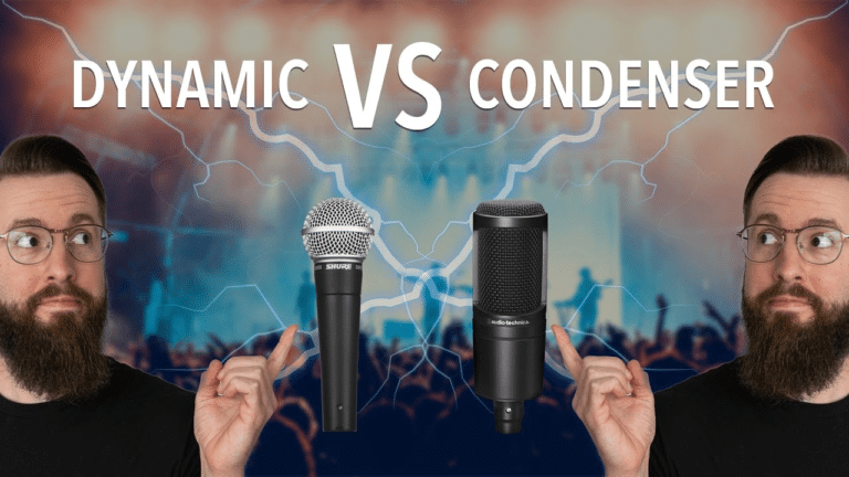 Condenser vs Dynamic Voice-Over Microphone