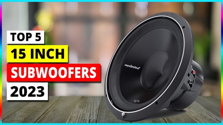 Best 15-Inch Subwoofers