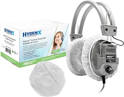 CleanSoundGuard Hygienic Headphone Covers - 50 Pairs