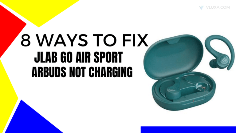 jlab go air sport not charging